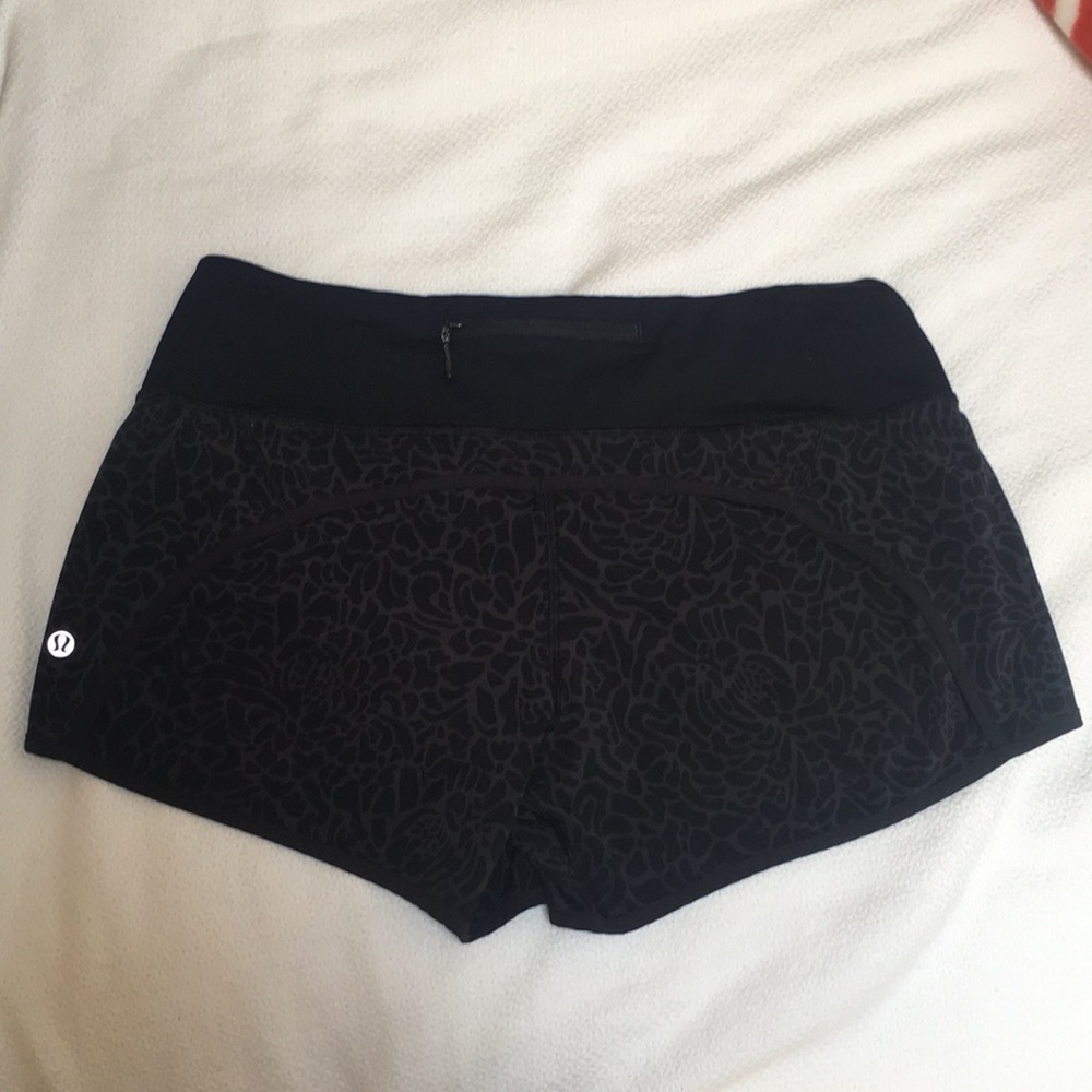 Lululemon women’s running shorts - size 8
